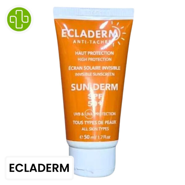 Ecladerm SunDerm Ecran Solaire Spf50+ – 50ml