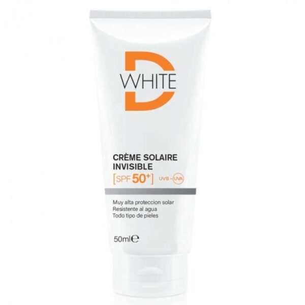 D-WHITE CREME SOLAIRE INVISIBLE SPF 50+