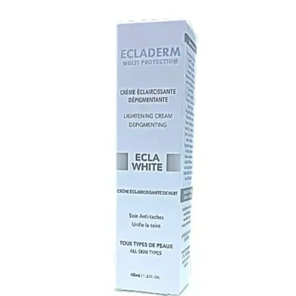 Ecladerm crème éclaircissante dépigmentante 40 ml