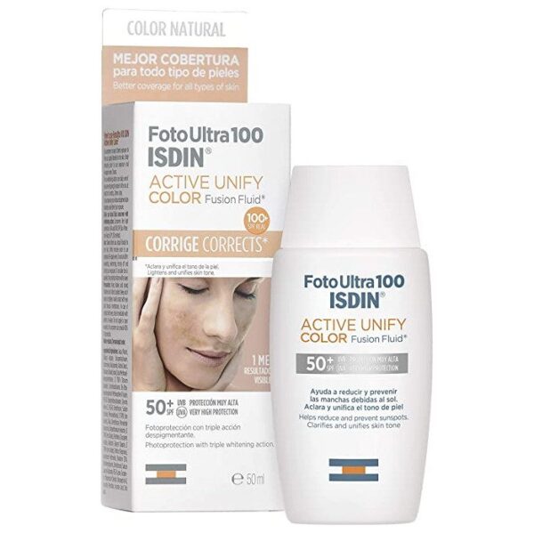 ISDIN Foto Ultra 100 Isdin Active Unify Fusion Fluid Color SPF50+50ml